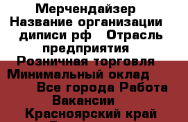 Мерчендайзер › Название организации ­ диписи.рф › Отрасль предприятия ­ Розничная торговля › Минимальный оклад ­ 25 000 - Все города Работа » Вакансии   . Красноярский край,Бородино г.